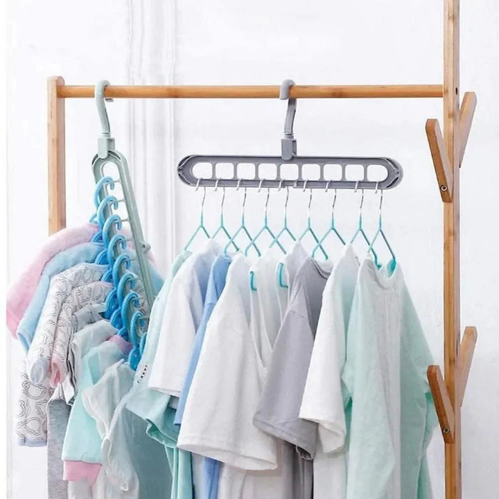 Multi - Port Cloth Hanger, 10 Pcs - Glow Mart