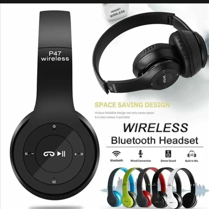 P47 Wireless Headphone - Glow Mart