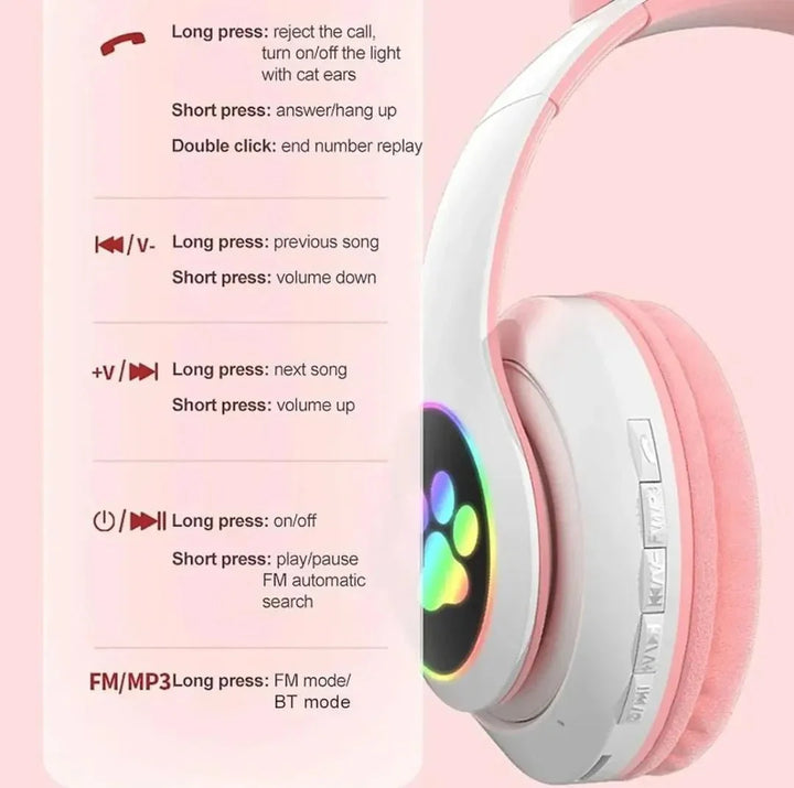 STN28 Cat Headphones - Glow Mart