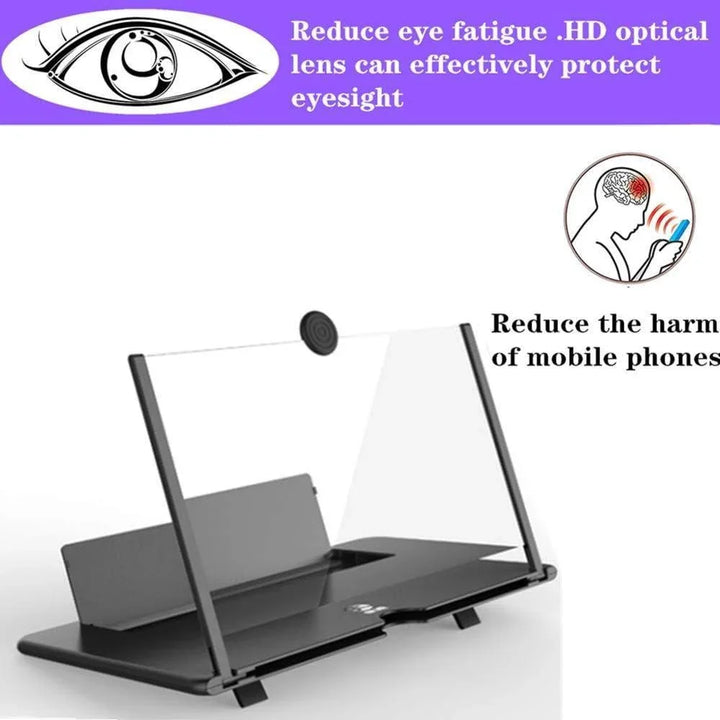 Video Amplifying Screen Black - Glow Mart